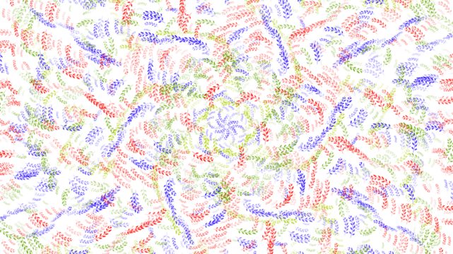 abstract background with colorful leaf - Powered by Adobe