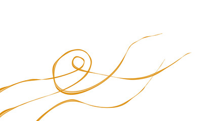 treble clef on a white background