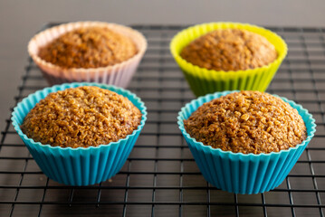Homemade Healthy Pumpkin Muffins Fall Treat