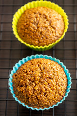 Homemade Healthy Pumpkin Muffins Fall Treat
