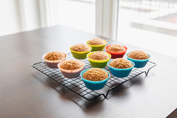 Homemade Healthy Pumpkin Muffins Fall Treat