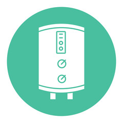 Central heating Vector icon, which can easily modify or edit