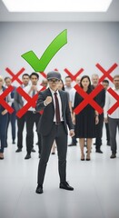 Selection process - Standing out from the crowd for success.