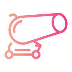 cannon gradient icon