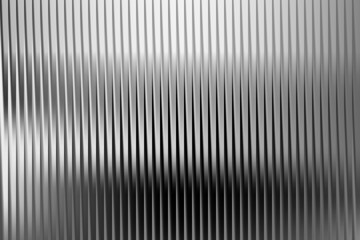 Fototapeta premium Abstract metallic background with vertical lines and smooth gradient effect