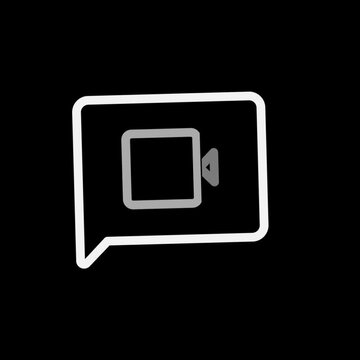 Video chat Icon 10 | Animated Icon Video for UI, App & Motion Design