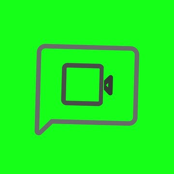Video chat Icon 11 | Animated Icon Video for UI, App & Motion Design