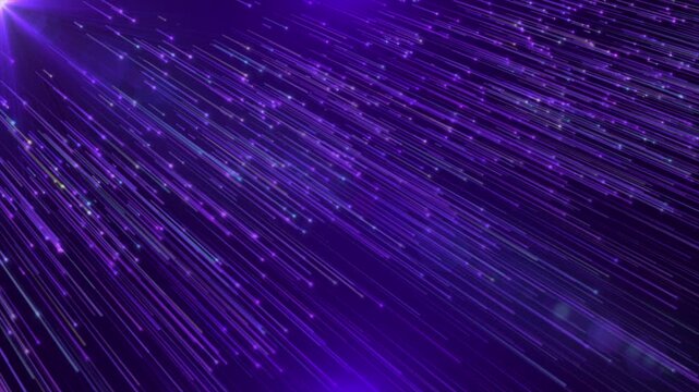 colourful optical lens flare shooting star exploding particles in universe design futuristic background - Powered by Adobe