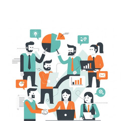 social network concept