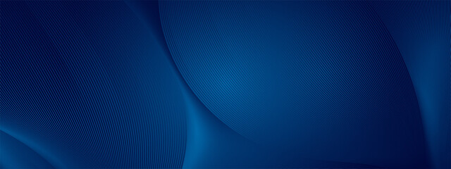 Premium background design with diagonal line pattern in blue colour. Vector horizontal template for digital business banner.
