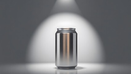 Blank silver stainless steel thermos bottle object isolated on white