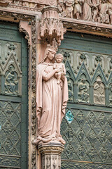 Obraz premium Strasbourg Cathedral Sculpture
