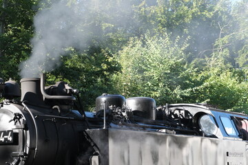 Lokomotive der Molli-Bäderbahn