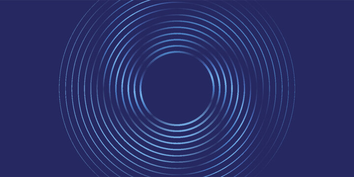 Bright blue dynamic abstract vector background with diagonal lines. 3d cover of business presentation banner for sale event night party. Fast moving soft circle wave line stripe decoration