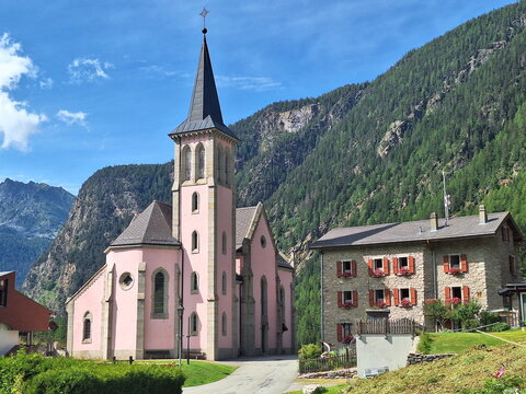 Kirche in Trient, Wallis