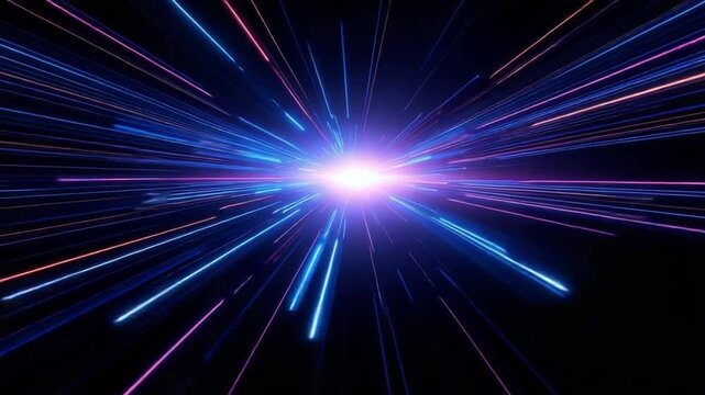 Hyperspace Jump - A Journey Through Light and Speed.