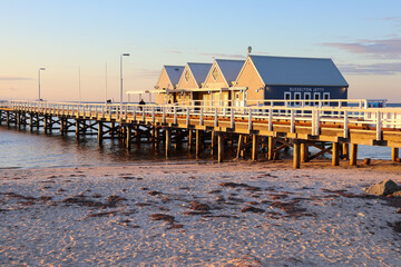 Busselton Jetty at sunset