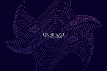 Abstract gradient lines or sound music festival background