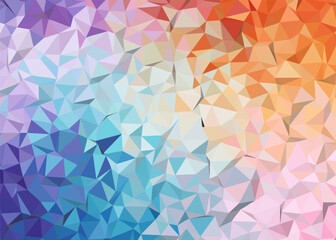 Fototapeta premium abstract colorful low poly background, abstract geometric background, abstract triangle background 