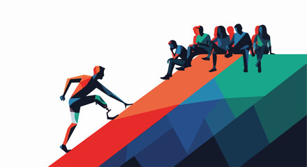 Young child feeding ducks casts bread against simple white background, capturing simple delight, also translated into English as Young child feeding ducks.