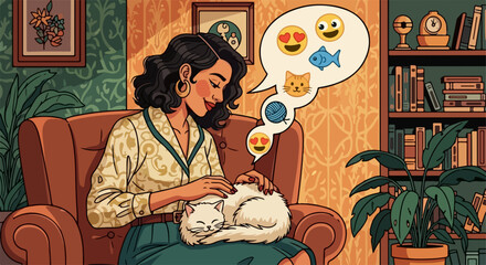 Young child feeding ducks casts bread against simple white background, capturing simple delight, also translated into English as Young child feeding ducks.