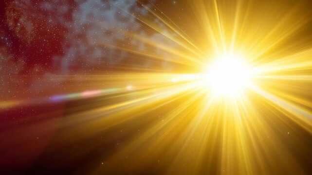 Stunning cosmic explosion with radiant light and vibrant colors for space enthusiasts