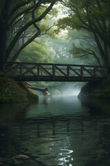 bridge over the river
