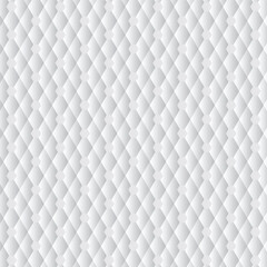 Fototapeta premium white diamond geometric seamless pattern, black and white vector illustration