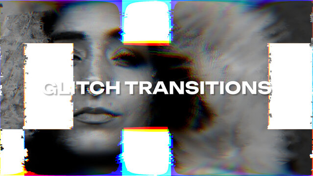 Block Glitch Transitions