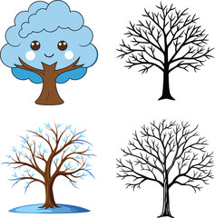 4 icon set on 4000x4000 px Template