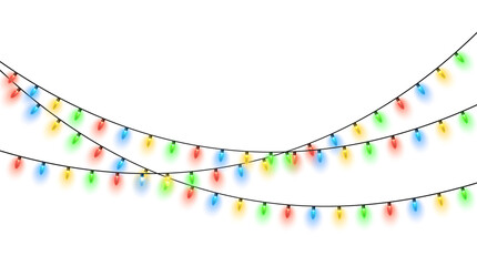 Christmas Lights garland 