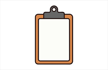 This image shows a blank id card and id badge with an empty clipboard for business and office document notes