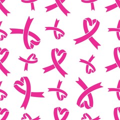ribbon cancer awareness pattern