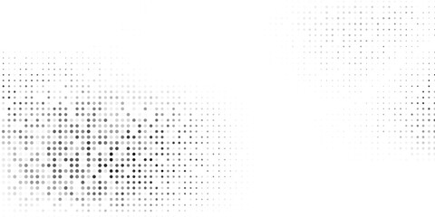 Abstract mesh halftone gradient texture. Vanishing polka dot illustration simple abstract