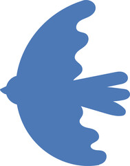 Abstract Bird Silhouette