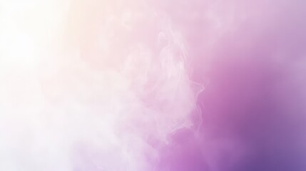 A soft, abstract blend of light purple and white hues, creating a dreamy, ethereal atmosphere reminiscent of mist or smoke.