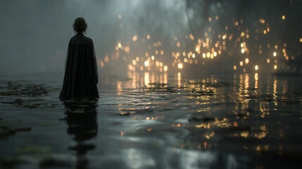 Fototapeta premium Whispers of the Hollow Realm
