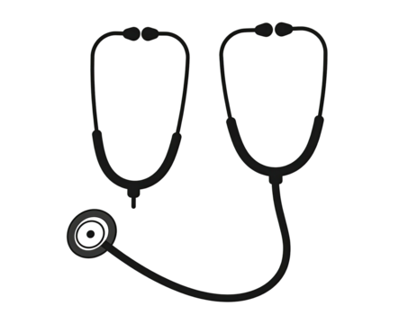 Medical stethoscope illustration (1)