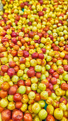 Fresh fruit and vegetable varieties offered for sale in the grocery section