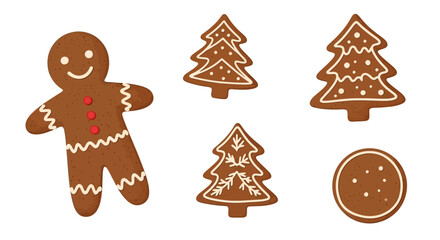 Christmas gingerbread cookies and festive treats ideal for holiday baking and seasonal celebrations