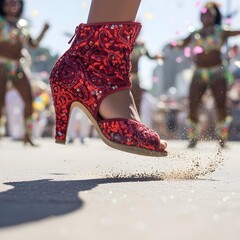 Brazilian visuals emphasize energy, color, and iconic cultural items food and music