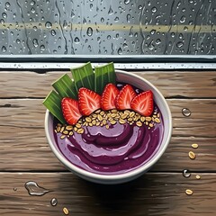 Brazilian visuals emphasize energy, color, and iconic cultural items food and music
