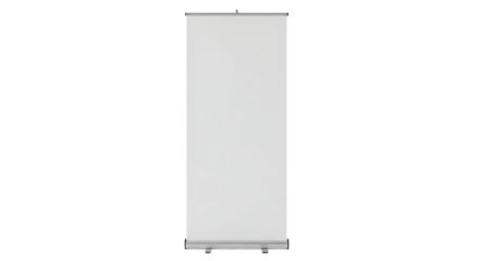 Blank Roll Up Banner Stand Mockup for Presentation and Advertising