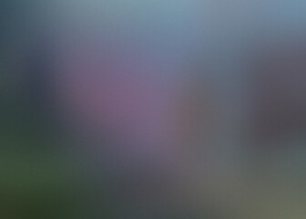 Subtle Grainy Gradient with Shifting Hues Evolving From Green to Blue with Touches of Purple, Textured Visual