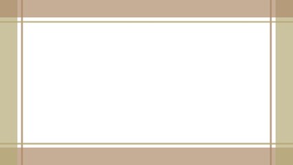 Obraz premium Simple line pastel color cute frame background