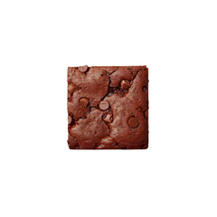 chocolate cake isolated on white background