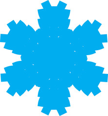 Nordic Snowflake Design Example for Crafts