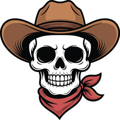 Cowboy Skull with Bandana and Hat Color Vector Illustration Mascot

Cowboy Skull with Bandana and Hat Color Vector Illustration Mascot