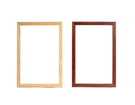 Two wooden picture frames (1)