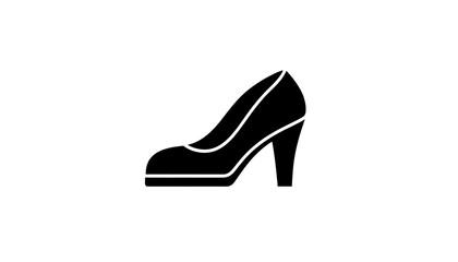 Elegant High Heel Shoe Illustration.